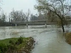 Drava River at the village of Veliki Lovrecan, Croatia