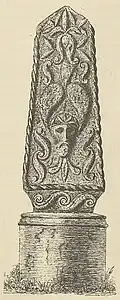1901 drawing in Koenen's article (Note the incorrect base): 5 