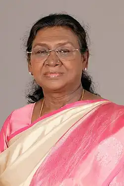 Republic of India Droupadi Murmu President of India