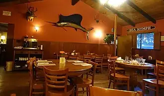 Duarte's Tavern dining room (2017)