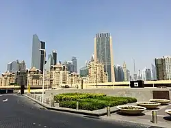 Dubai International Financial Centre, a major financial hub for the Middle East