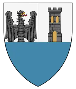 Unofficial Romanian arms of Crișana, 19th century