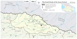 Location of Principality of Svaneti