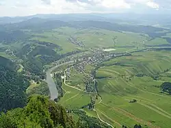 Dunajec from Trzy Korony