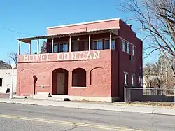 Old Duncan Bus Station now Hotel Duncan - 1920