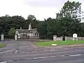 Entrance to the estate