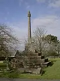 Churchyard cross in St Michael's churchyard