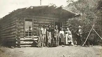 Dunton Hot Springs cabin, c. 1880s