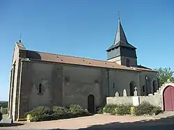 Church in Durdat hamlet