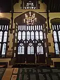 Durham Town Hall Guildhall Main window.