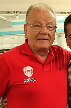 Dušan Ivković coached Olympiacos to 2 Euroleague titles and 1 Triple Crown