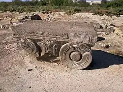 Capital of Saint Gregory Cathedral, ancient Dvin