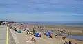 The beach looking towards Hythe
