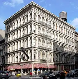 Haughwout Building, Soho, NY, 1856-7