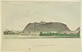 Artist's E view of the Fort