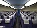 3+3 layout, JR East E4 series Shinkansen (upper deck)