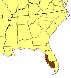 Location of the Diocese of Southwest Florida
