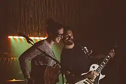 Empire! Empire! (I Was a Lonely Estate) performing at the Topshelf Records CMJ show on October 24, 2014.