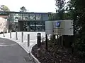 The EF International Language Centres Oxford Campus main entrance on Pullens Lane