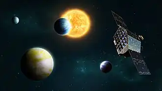 PLATO mission artist impression