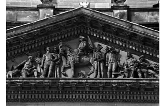 Pediment by Edward Wagner