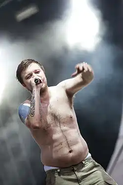 Edo Maajka on the Exit festival in Serbia, 2012