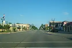 East Main Street in Stanton