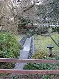 An Eagle Creek tributary in a lane off Augusta Ave.