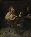Philadelphia Museum of Art Home Ranch by Eakins (1888). Franklin L. Schenck is the cowboy; Murray is the man at right.[5]