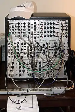 Doepfer A-198 Trautonium Manual / Ribbon Controller with modular synth
