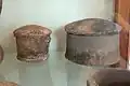 Early Cyclydic pottery pyxides, ca 3200-2500 BC