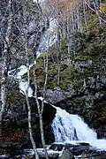 Upper falls in October 2014