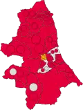 2003 results map