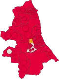 2007 results map