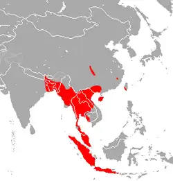 Map of range