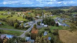 East Montpelier, VT, from the southwest