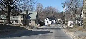 East Princeton Village Historic District along Route 140