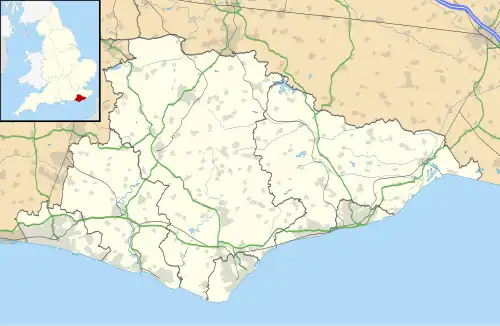 Lewes is located in East Sussex