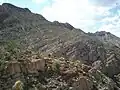 Eastern side of the Franklin Mountains by Ranger Peak