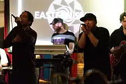 Eastern Sunz performing in 2020