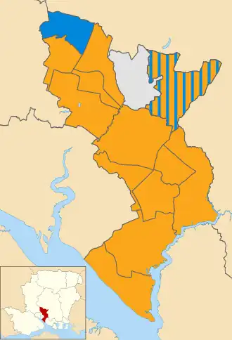 2018 results map