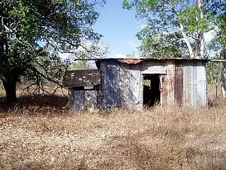 Last building standing in Ebagoola