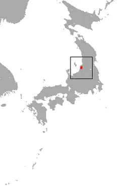 Map of range