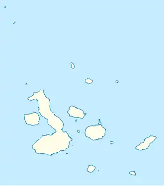 Alcedo is located in Galápagos Islands