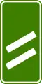 I1-4h2 Countdown marker (200 m)