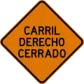 T2-2D Right lane closed