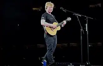 Ed Sheeran on the +−=÷× Tour