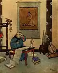 The music-master wrote five-and-twenty volumes about the artificial bird.[1]