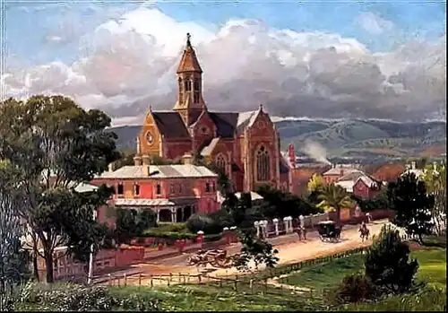 St Peter's Cathedral, Adelaide. 1885