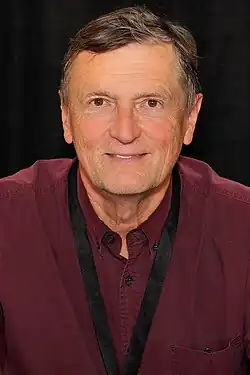 Larson at the 2025 Texas Book Festival